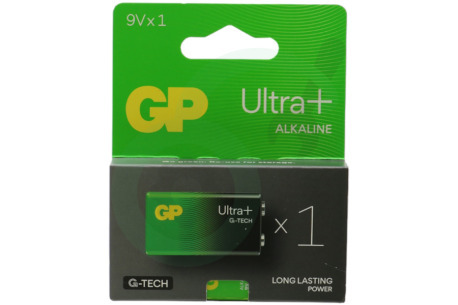 GP  GPULP1604A442C1 6LR61 9V batterij GP Alkaline Ultra Plus