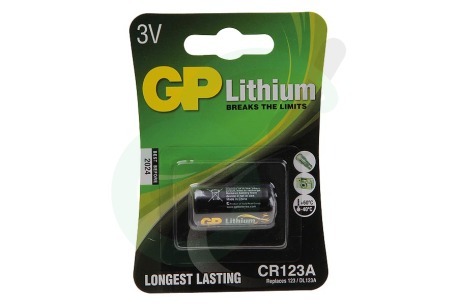 GP  GPCR123APRO086C1 CR123A CR123A batterij GP Lithium