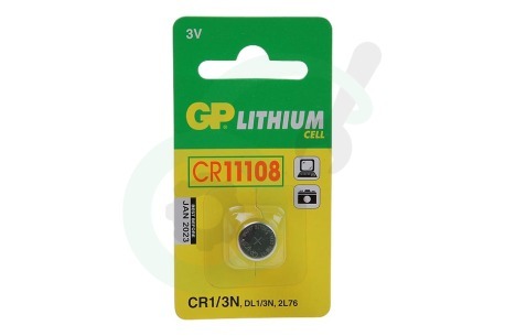 GP  GPCR1/3NSTD175C1 CR11108 Lithium CR11108 - 1 knoopcel