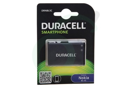Duracell  DRNBL5C BL-5C Accu Nokia Li-Ion 3.7V 1000mAh