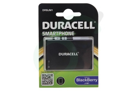 Duracell  DRBJM1 J-M1 Accu Blackberry Li-Ion 3.85V 1300mAh