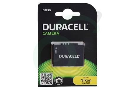 Duracell  DR9932 Accu Nikon EN-EL12 Li-Ion 3.7V 1000mAh