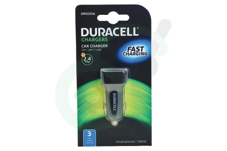 Duracell  DR5030A Single USB Autolader 5V/2.4A