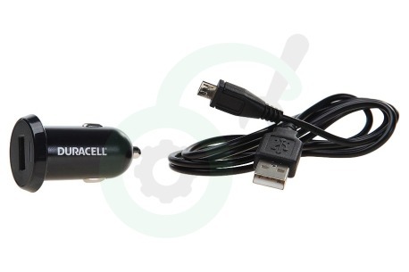 Duracell  DR5022A Single USB Autolader 5V/2.4A + 1M Micro USB Kabel