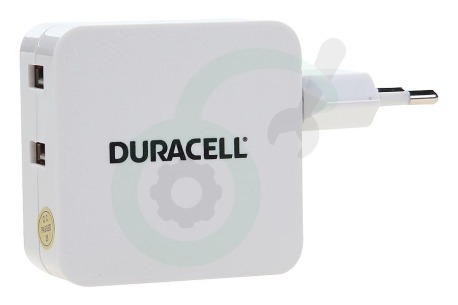 Duracell  DRACUSB4W-EU Dual USB Lader 5V/4.8A