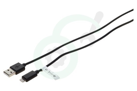 Duracell  USB5022A USB kabel Apple 8-pin Lightning connector 200cm Zwart