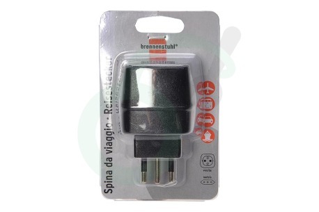 Brennenstuhl  1508470 Stekker Verloopstekker NL - IT