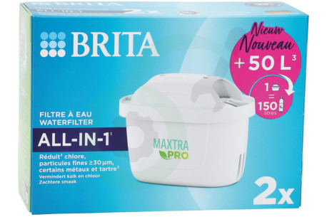 Brita Waterkan 1050413 Filter Filterpatroon 2-pack