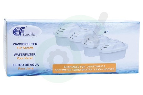 Eurofilter  208885 Waterfilter Filterpatroon 4-pack