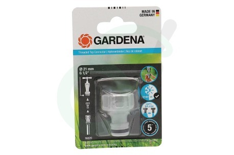 Gardena  4078500056328 18220-20 Kraanstuk 21 mm (G 1/2")