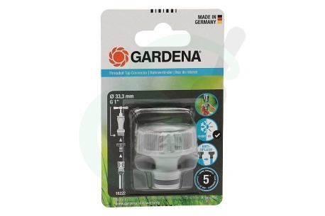 Gardena  4078500056472 18222-20 Kraanstuk 33,3 mm (G 1")