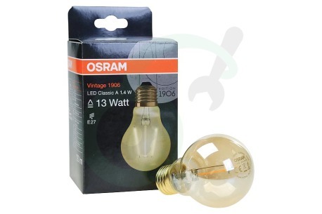 Osram  4058075293182 Osram Vintage 1906 LED Classic A60 1,4W E27