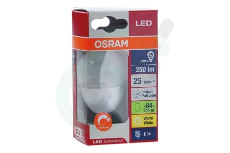 Osram  4052899911406 Ledlamp LED Superstar Classic P25 Advanced Dimbaar Mat