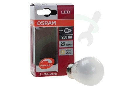 Osram  4052899911420 Ledlamp LED Superstar Classic P25 Advanced Dimbaar Mat