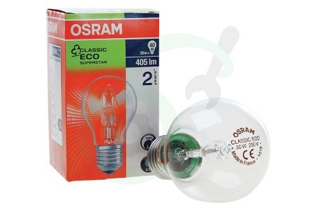 Osram  4008321408624 Halogeenlamp Halogen Eco Classic A 30W 4+1 Actie verpakking