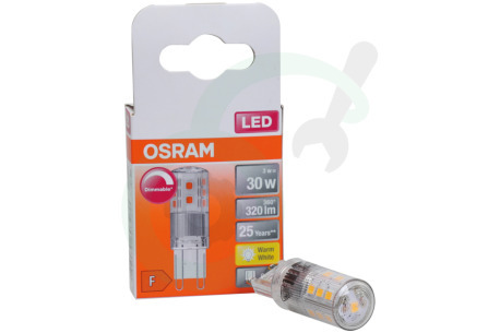 Osram  4058075607286 LED Pin 30 Dim G9 3.0W 2700K