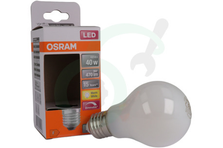 Osram  4058075054226 LED Retrofit Classic A40 Dimbaar E27 4,8W Mat