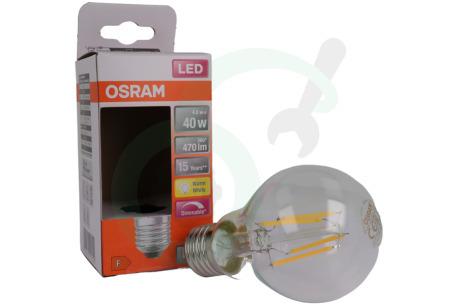 Osram  4058075211322 LED Retrofit Classic A40 Dimbaar E27 4,8W Helder