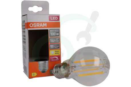 Osram  4058075245907 LED Retrofit Classic A100 Dimbaar E27 11,0W Helder