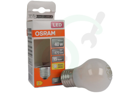 Osram  4058075437067 LED Kogellamp Classic P40 E27 4W Mat