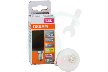 Osram  4058075436923 LED Retrofit Classic P40 Dimbaar E14 4,8W Mat