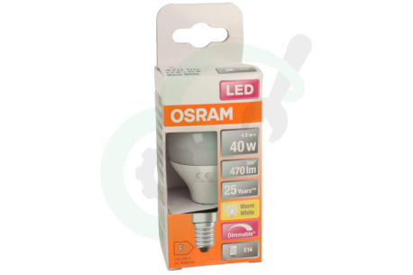 Osram  4058075430938 LED Superstar Classic P40 Dimbaar Mat 4,9W E14