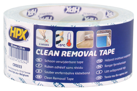 HPX  CR5033 Clean Removal Tape