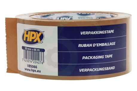 HPX  VB5066 Verpakkingstape Bruin 50mm x 66m