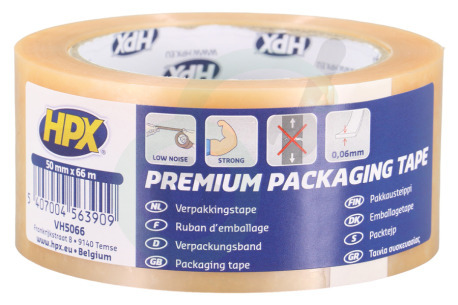 HPX  VH5066 Verpakkingstape Premium 50mm x 66m