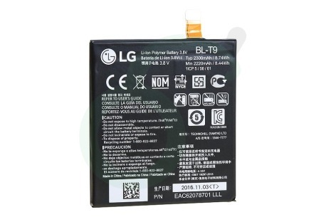 LG  EAC62078701 BL-T9 Accu Lithium Polymer