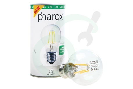 Pharox  106011 Ledlamp LED Standaardlamp A60 Helder 400 Dimbaar