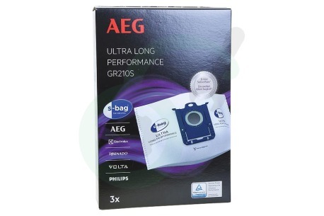 AEG Stofzuiger 9001684779 GR210S S-Bag Ultra Long Performance Stofzuigerzak