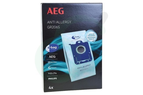 AEG  9001684761 GR206S S-Bag Anti Allergy Stofzuigerzak