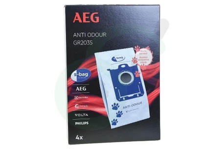 AEG Stofzuiger 9001684753 GR203S S-Bag Anti Odour Stofzuigerzak
