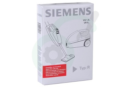 Siemens Stofzuiger 460687, 00460687 Stofzuigerzak S Type N en R