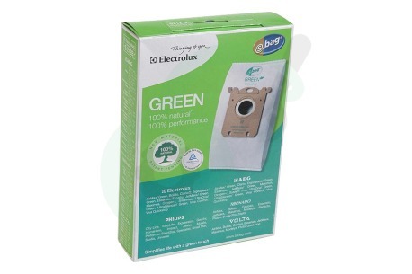 Electrolux Stofzuiger E212B 9001664557 Stofzuigerzak S-BAG Green  E212B