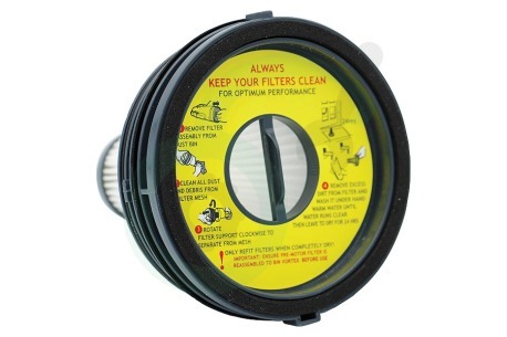 Hoover Stofzuiger 35601338 S117 Wasbaar HEPA Filter