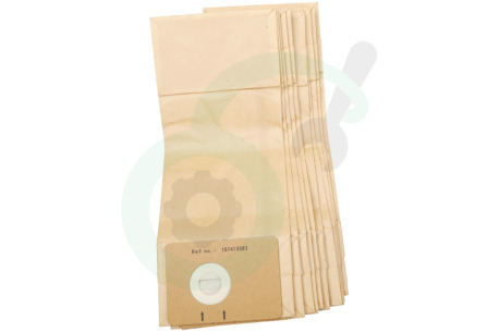 Nilfisk  107413586 Stofzuigerzak Papier, 10 Stuks