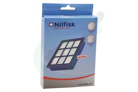 Nilfisk Stofzuiger 1471250500 Filter Hepa filter H13