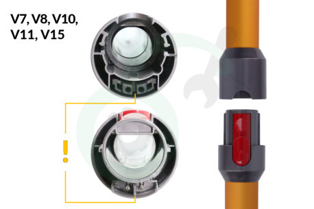 Dyson Stofzuiger 96826604 968266-02 Dyson V7 Turboborstel