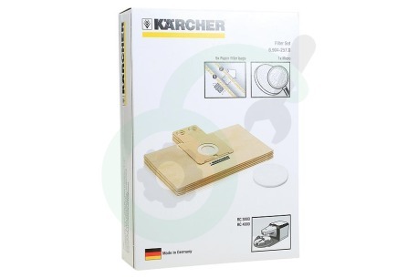 Karcher Stofzuiger 69042570 6.904-257.0 Stofzakken Robo Cleaner + microfilter, 5 stuks