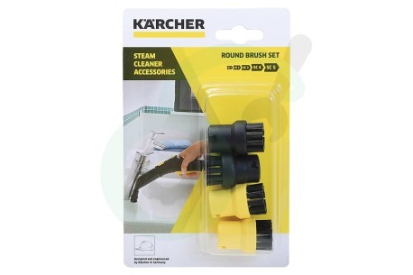Karcher  28632640 2.863-264.0 Ronde Borstels, set van 4