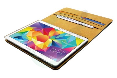Samsung  22896 Book Case Leder, Zwart, 4 creditcard slots, 1 document slot