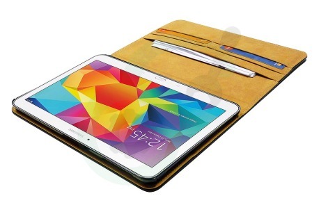 Samsung  22903 Book Case Leder, Zwart, 4 creditcard slots, 1 document slot