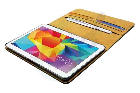 Samsung  22904 Book Case Leder, Zwart, 4 creditcard slots, 1 document slot