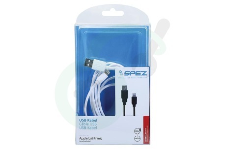 Spez  20091350 USB Kabel Apple Lightning 200cm Wit