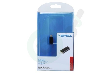 Spez  SM2814 Verloopkabel Lightning male naar USB Type C female