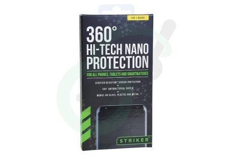 Striker  26915 HTNPROT1001 Screen Protector 360 High Tech Nano Protection