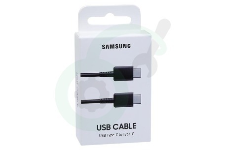 Samsung  SAM-10314-PK EP-DA705BBEGWW USB-C naar USB-C Kabel, 1 Meter, Zwart