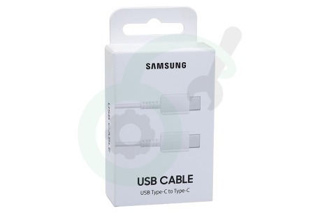 Samsung  SAM-10315-PK EP-DA705BWEGWW USB-C naar USB-C Kabel, 1 Meter, Wit